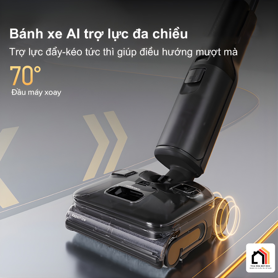 Roborock F25 Ultra - Máy hút bụi lau nhà cầm tay 2026 tại Vua Nhà Bếp Đức 14