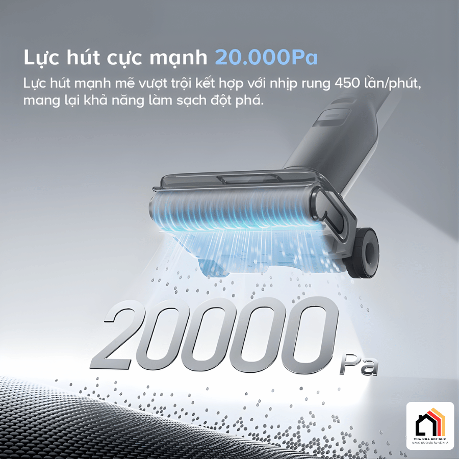 Roborock F25 ACE - Máy hút bụi lau nhà thế hệ mới 2026 tại Vua Nhà Bếp Đức 6