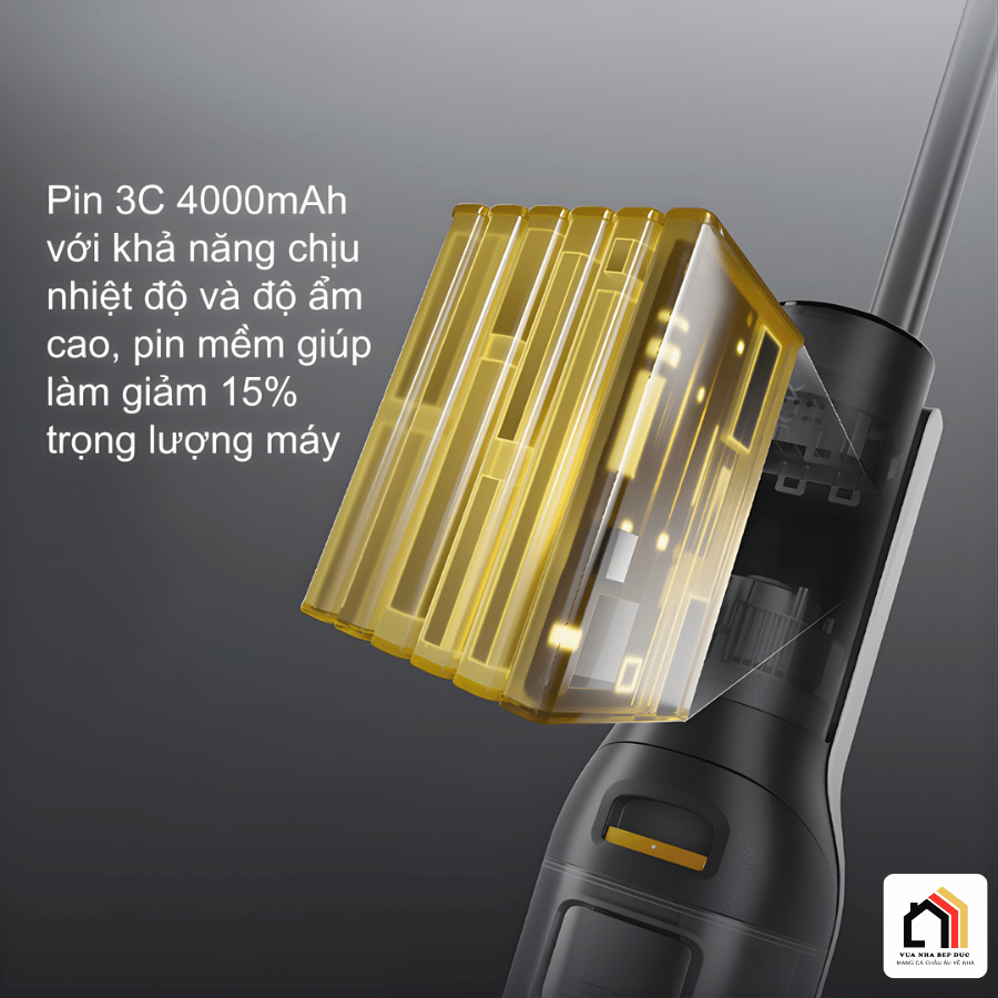 Roborock F25 ACE - Máy hút bụi lau nhà thế hệ mới 2026 tại Vua Nhà Bếp Đức 13