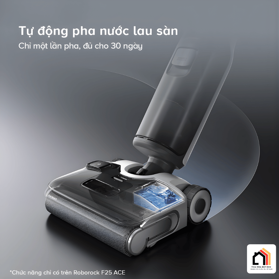 Roborock F25 ACE - Máy hút bụi lau nhà thế hệ mới 2026 tại Vua Nhà Bếp Đức 14