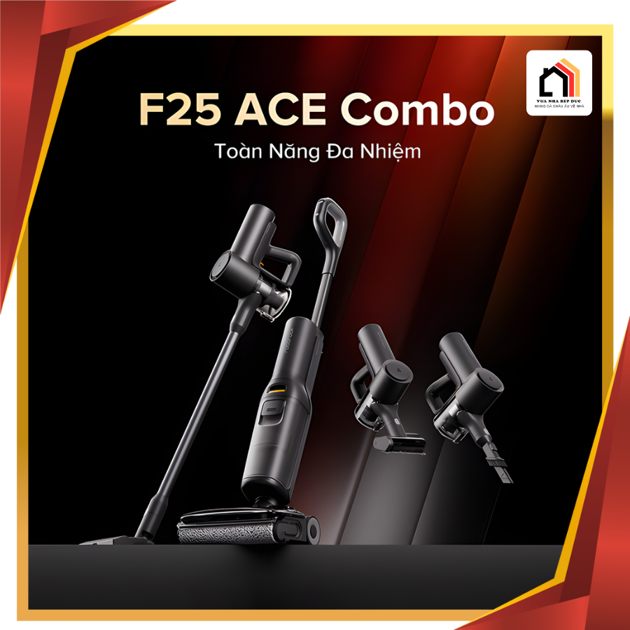 Roborock F25 ACE Combo - Máy hút bụi lau nhà 2026