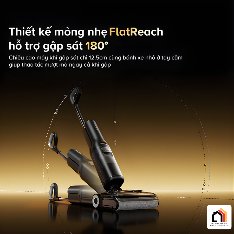 Roborock F25 ACE Combo - Máy hút bụi lau nhà 2026 tại Vua Nhà Bếp Đức 08