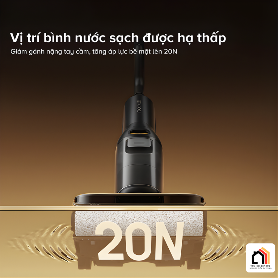 Roborock F25 ACE Combo - Máy hút bụi lau nhà 2026 tại Vua Nhà Bếp Đức 08