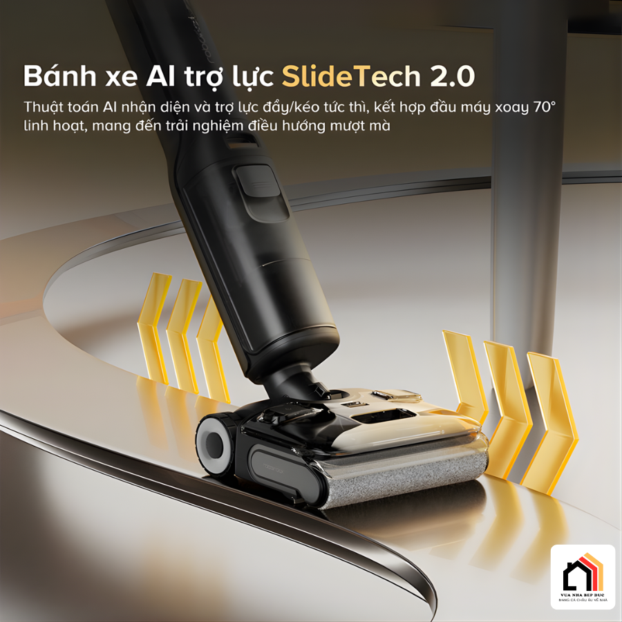 Roborock F25 ACE Combo - Máy hút bụi lau nhà 2026 tại Vua Nhà Bếp Đức 14