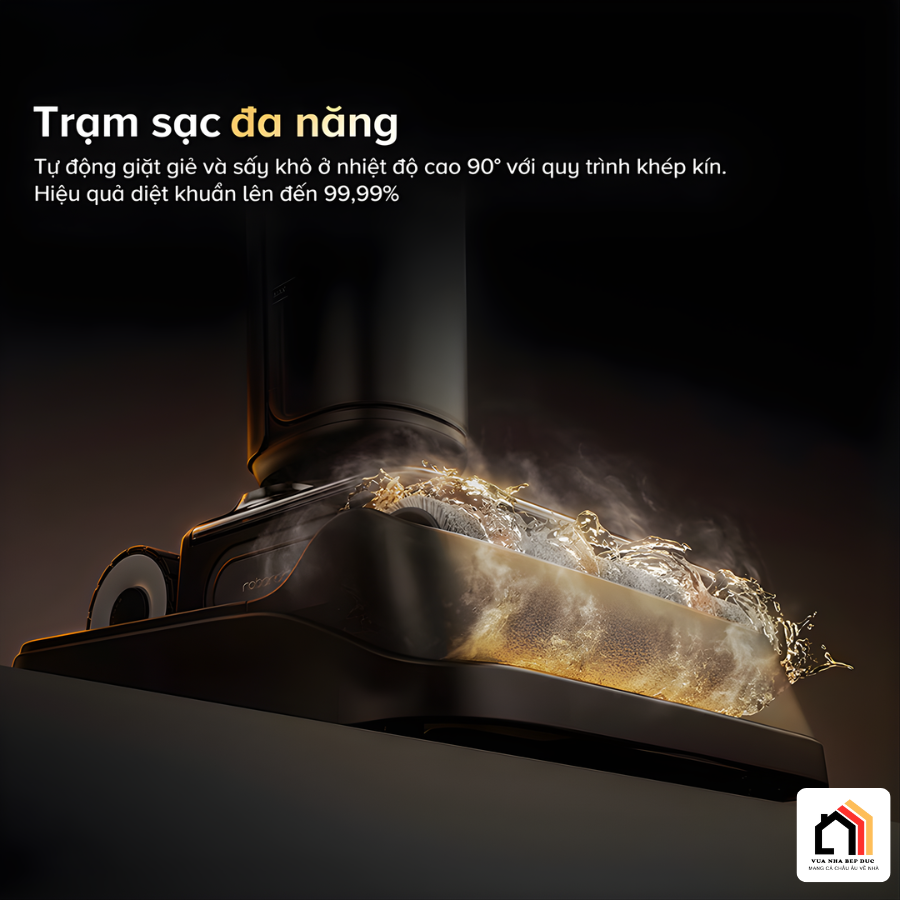 Roborock F25 ACE Combo - Máy hút bụi lau nhà 2026 tại Vua Nhà Bếp Đức 17