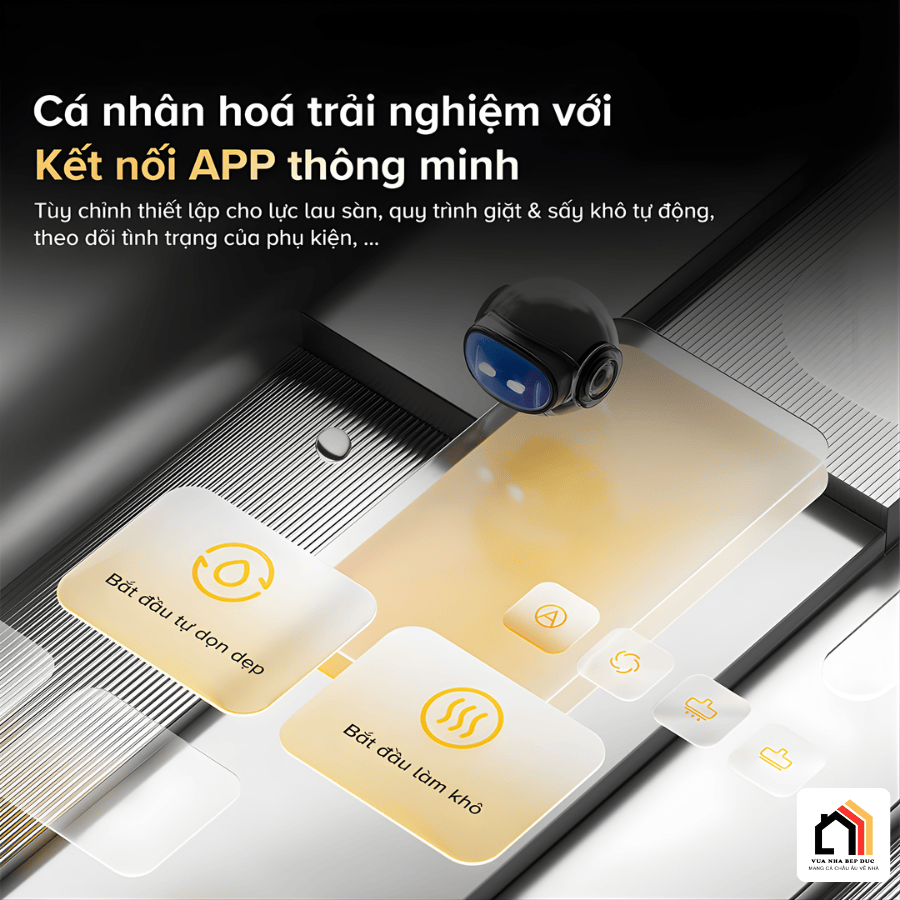Roborock F25 ACE Combo - Máy hút bụi lau nhà 2026 tại Vua Nhà Bếp Đức 22