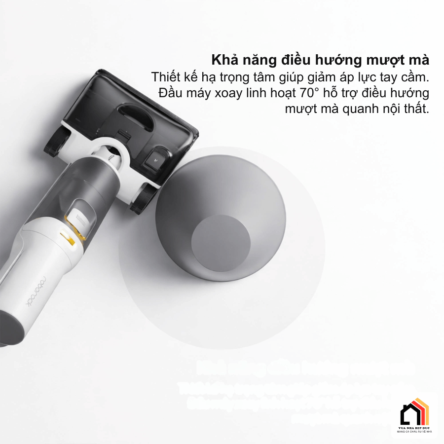 Roborock F25 RT Gen 2 - Máy Hút Bụi Lau Nhà 2026  tại Vua Nhà Bếp Đức 10