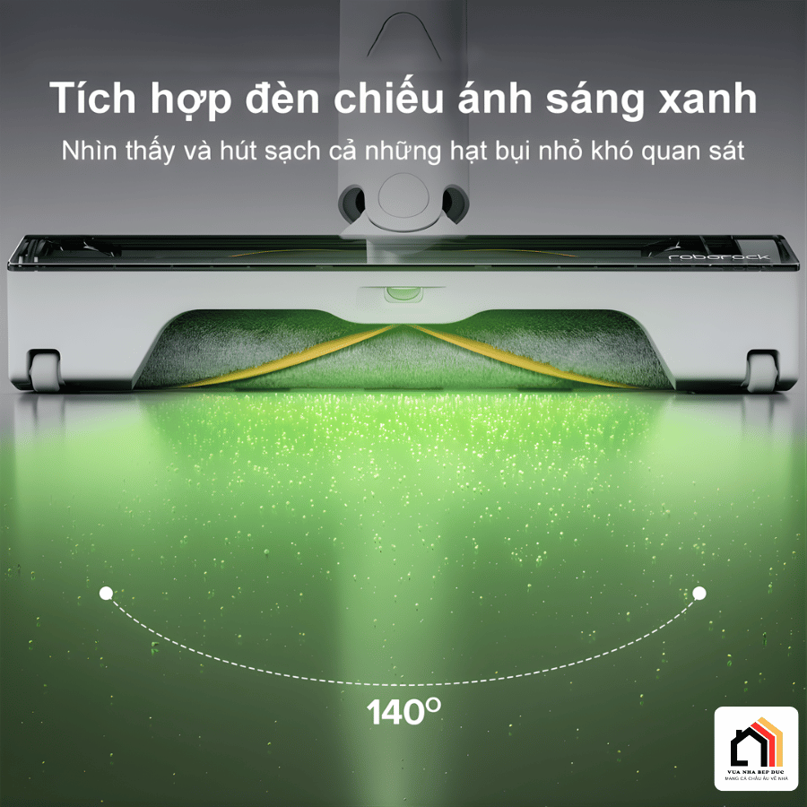Roborock H60 - Máy hút bụi cầm tay thế hệ mới 2026 tại Vua Nhà Bếp Đức 09