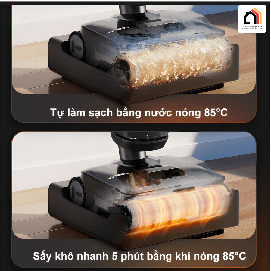 Máy hút bụi lau nhà Tineco Floor One S7 Stretch Steam 06