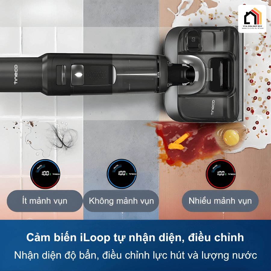 Máy hút bụi lau nhà Tineco Floor One S7 Stretch Steam 08