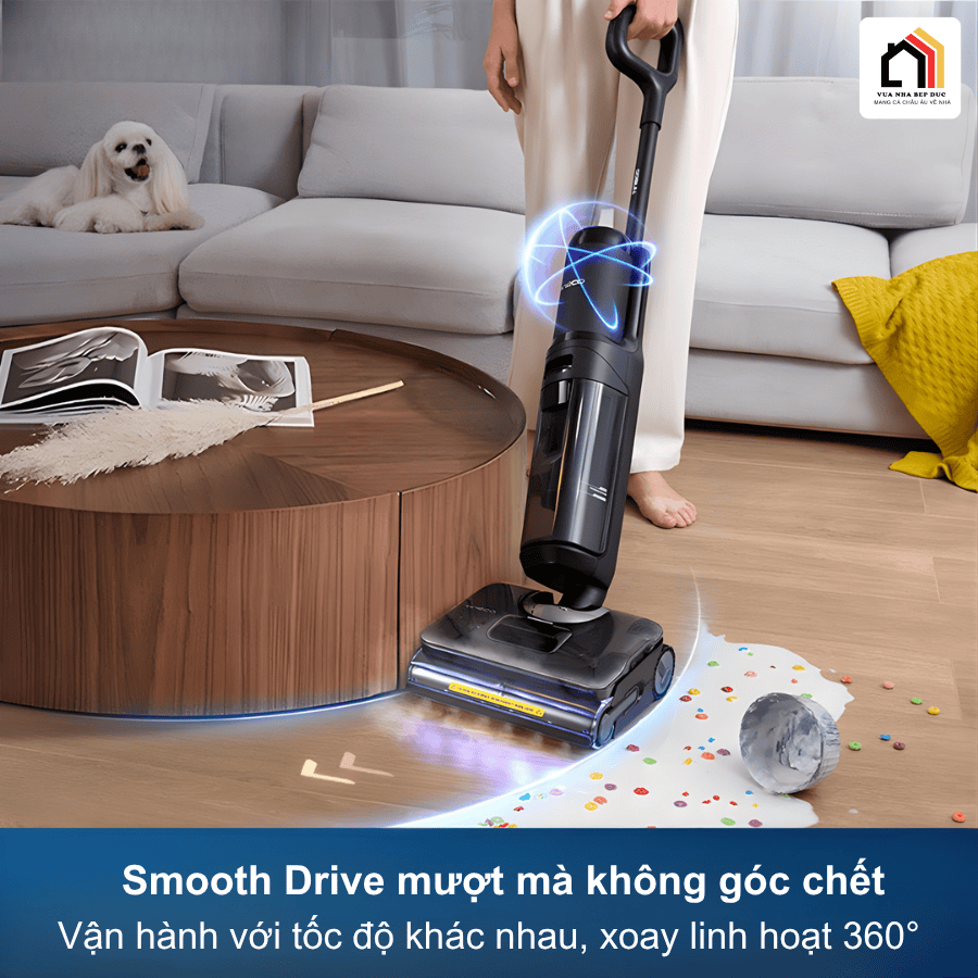 Máy hút bụi lau nhà Tineco Floor One S7 Stretch Steam 09