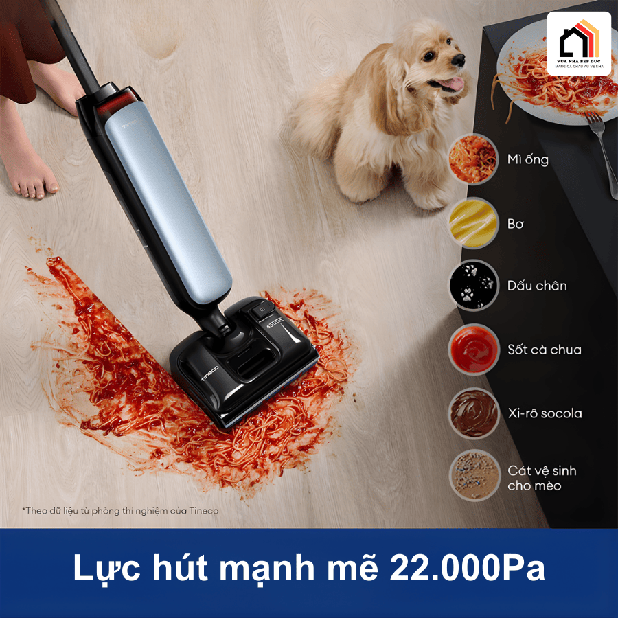 Máy hút bụi lau nhà Tineco Floor One S9 Artist Prime tại Vua Nhà Bếp Đức 07