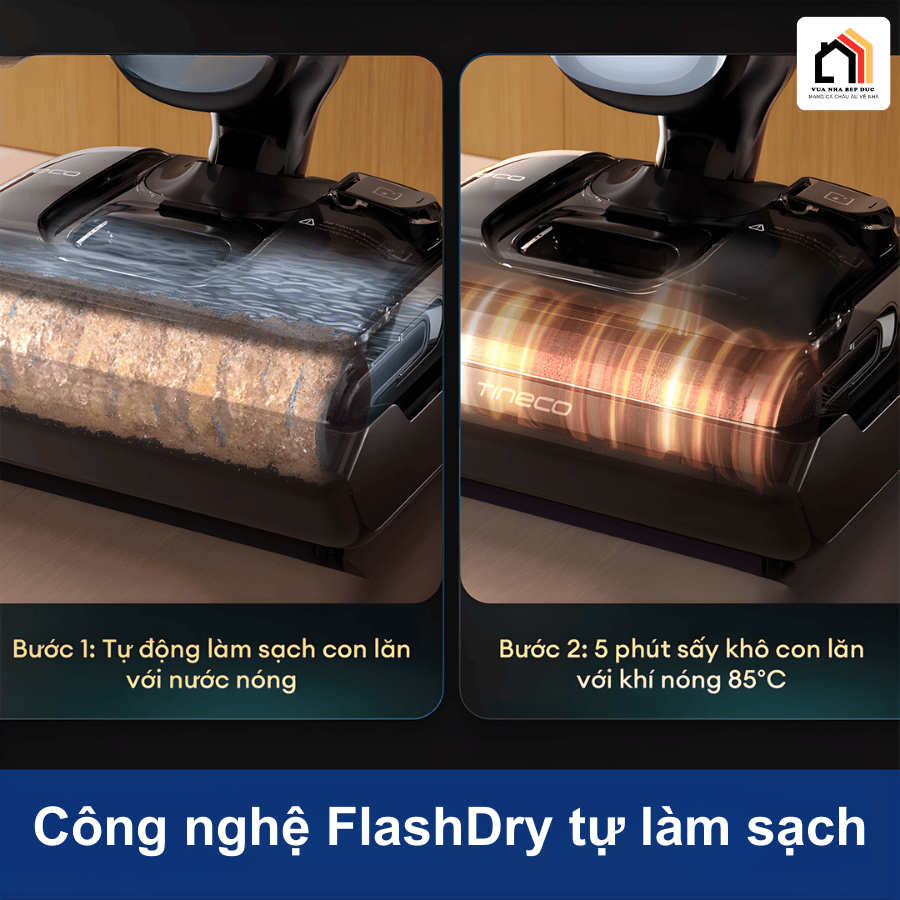 Máy hút bụi lau nhà Tineco Floor One S9 Artist Prime tại Vua Nhà Bếp Đức 06