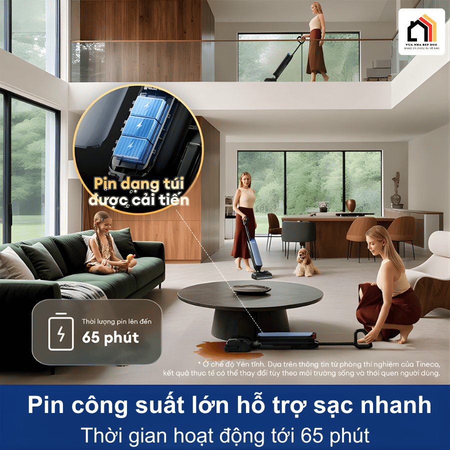 Máy hút bụi lau nhà Tineco Floor One S9 Artist Prime tại Vua Nhà Bếp Đức 02