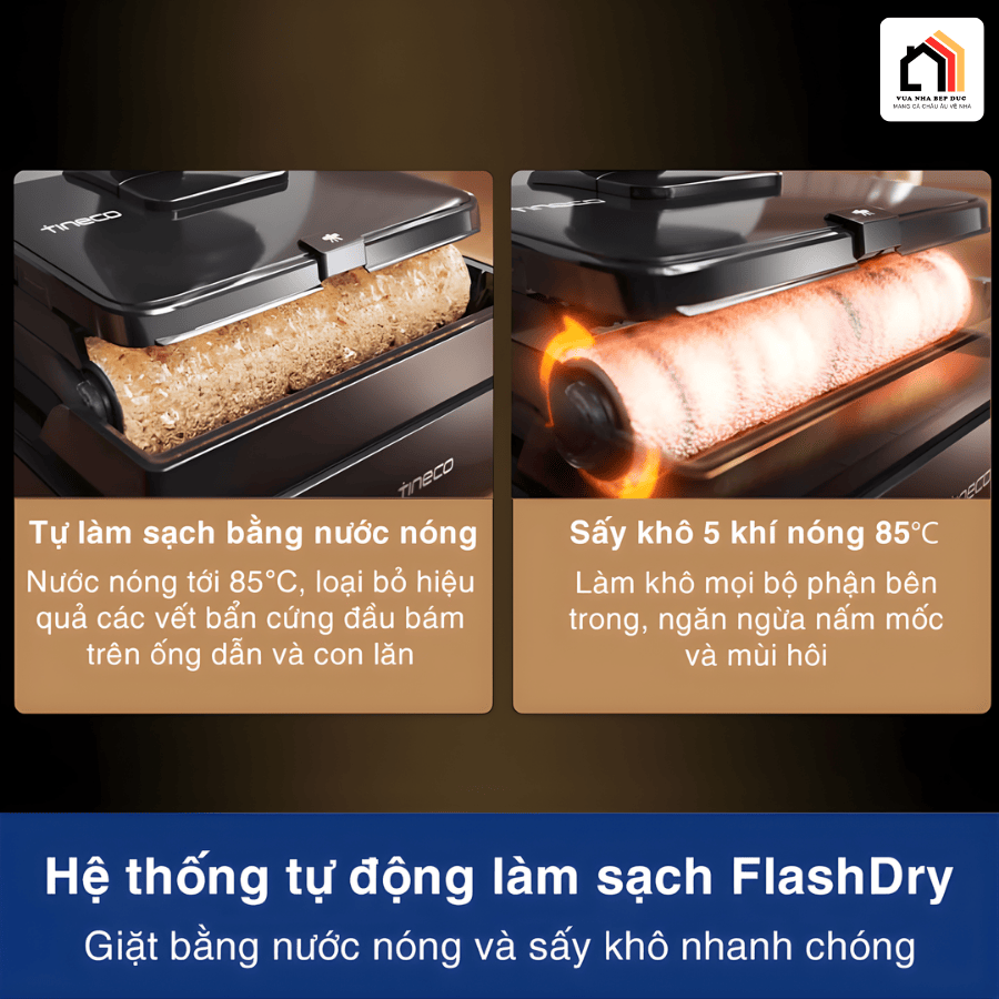 Tineco Floor One S7 Max Pro - Máy hút bụi lau nhà thế hệ mới 2026 tại Vua Nhà Bếp Đức 08