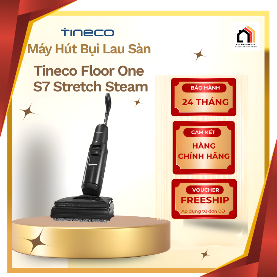 Tineco Floor One S7 Stretch Steam - Máy Hút Bụi Lau Nhà 2026