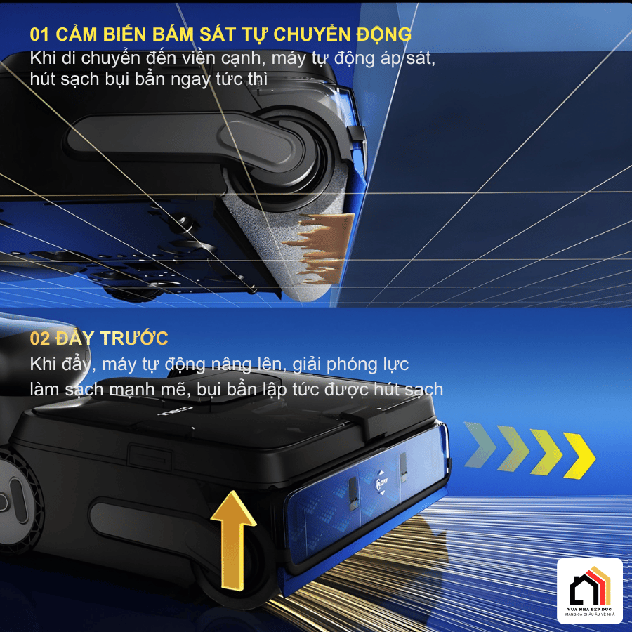 Tineco Station S9 Artist - Máy Hút Bụi Lau Nhà 2026 tại Vua Nhà Bếp Đức 05