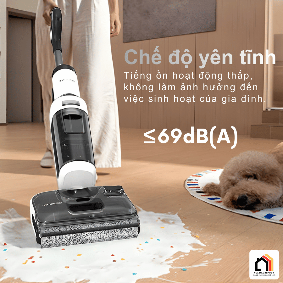 Tineco Floor One S6 Stretch Max - Máy Hút Bụi Lau Sàn Khô Ướt 2026 tại Vua Nhà Bếp Đức 06