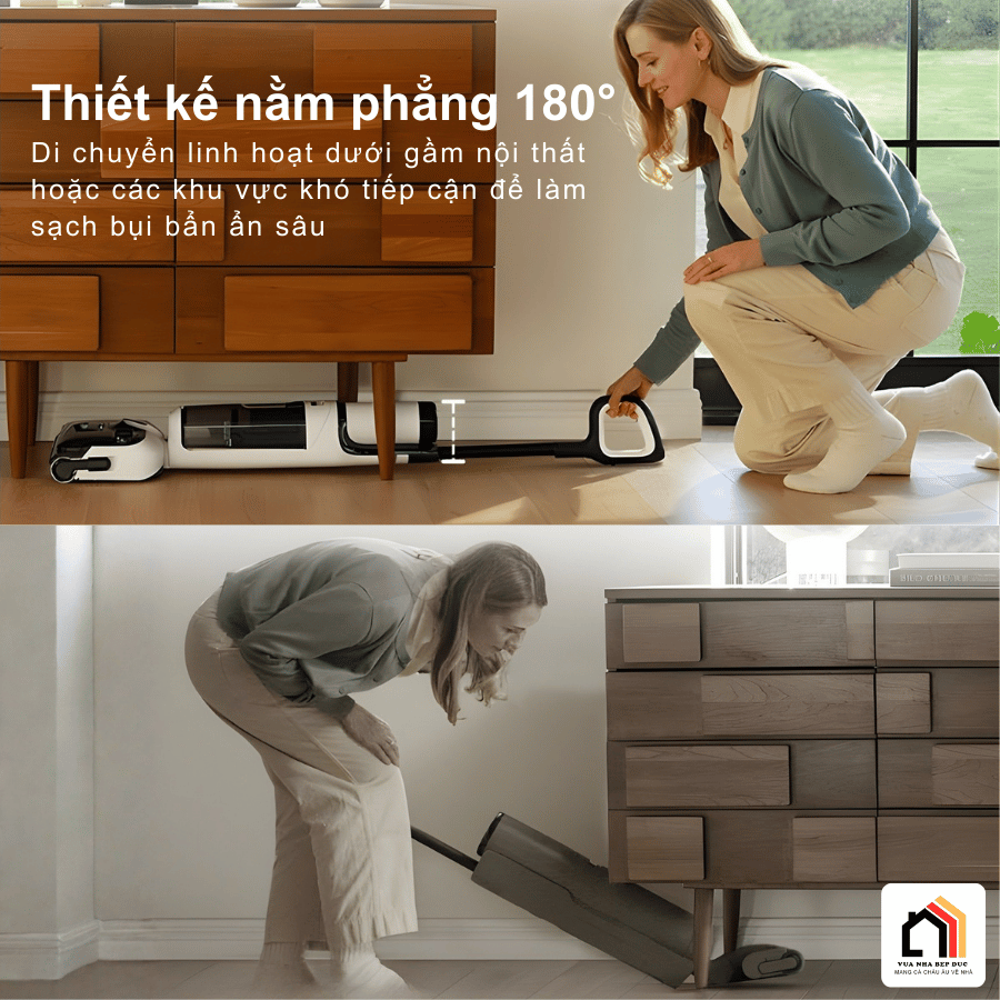 Tineco Floor One S6 Stretch Max - Máy Hút Bụi Lau Sàn Khô Ướt 2026 tại Vua Nhà Bếp Đức 07