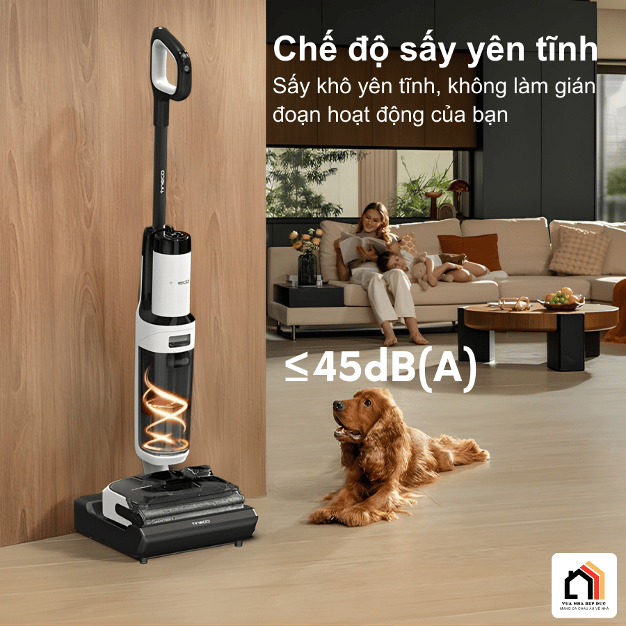 Tineco Floor One S6 Stretch Max - Máy Hút Bụi Lau Sàn Khô Ướt 2026 tại Vua Nhà Bếp Đức 11