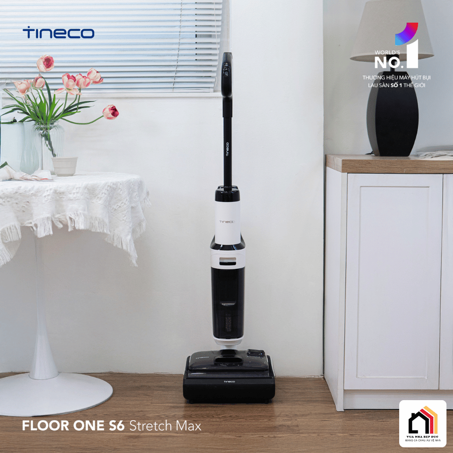 Tineco Floor One S6 Stretch Max - Máy Hút Bụi Lau Sàn Khô Ướt 2026 tại Vua Nhà Bếp Đức 20