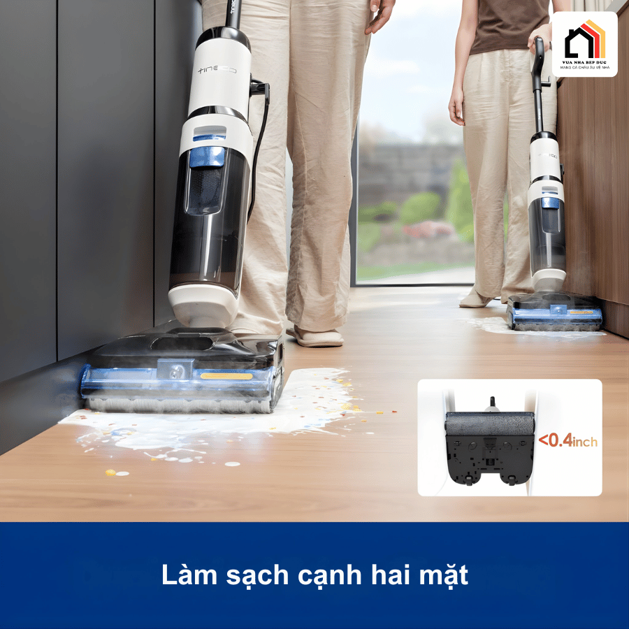 Tineco Floor One S6 Stretch Steam - Máy hút bụi lau sàn khô ướt 2026 tại Vua Nhà Bếp Đức 10