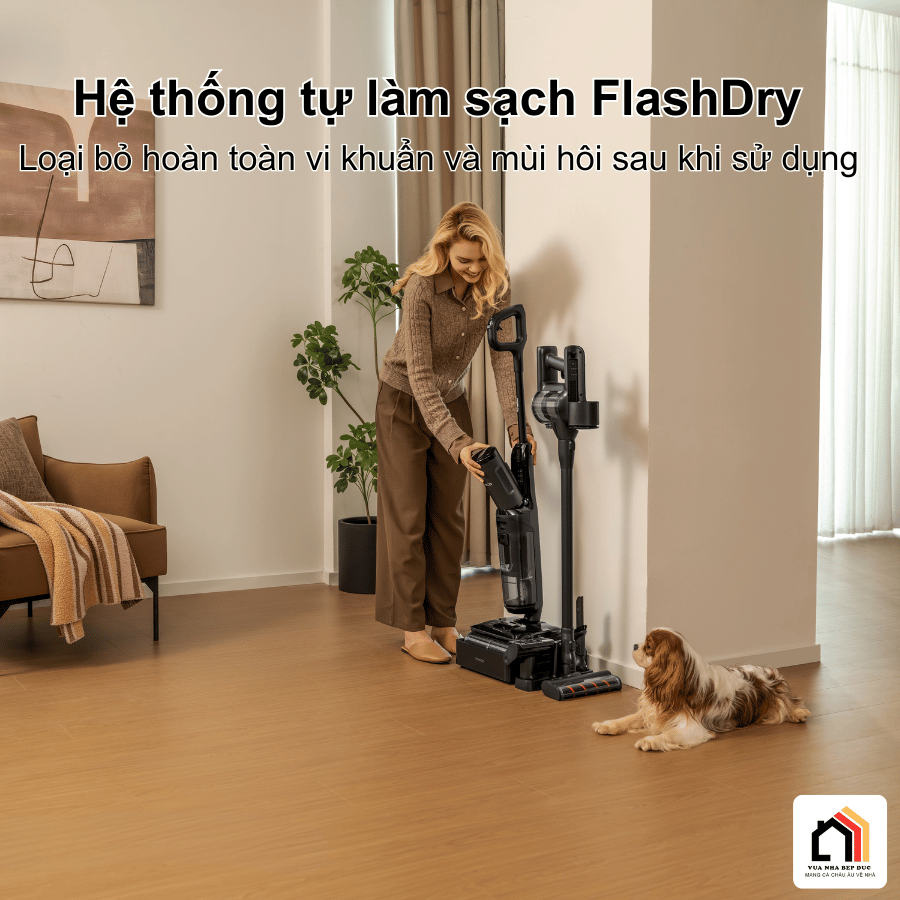  Tineco Floor One Switch S7 Steam - Máy Hút Bụi Lau Sàn Khô Ướt 2026 tại Vua Nhà Bếp Đức 06