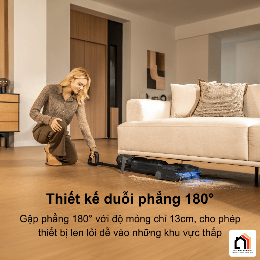  Tineco Floor One Switch S7 Steam - Máy Hút Bụi Lau Sàn Khô Ướt 2026 tại Vua Nhà Bếp Đức 07