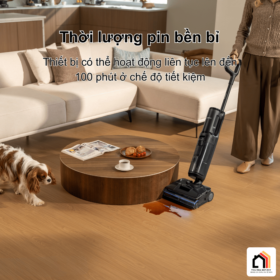  Tineco Floor One Switch S7 Steam - Máy Hút Bụi Lau Sàn Khô Ướt 2026 tại Vua Nhà Bếp Đức 10