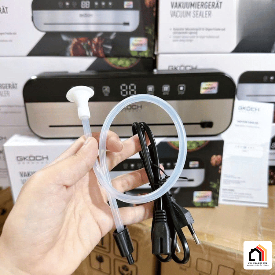 MÁY HÚT CHÂN KHÔNG GKÖCH GERMANY HF-9011 tại Vua Nhà Bếp Đức 06