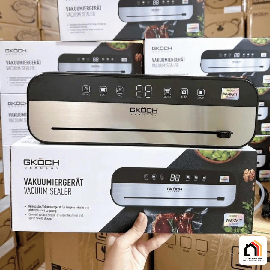 MÁY HÚT CHÂN KHÔNG GKÖCH GERMANY HF-9011 tại Vua Nhà Bếp Đức 07