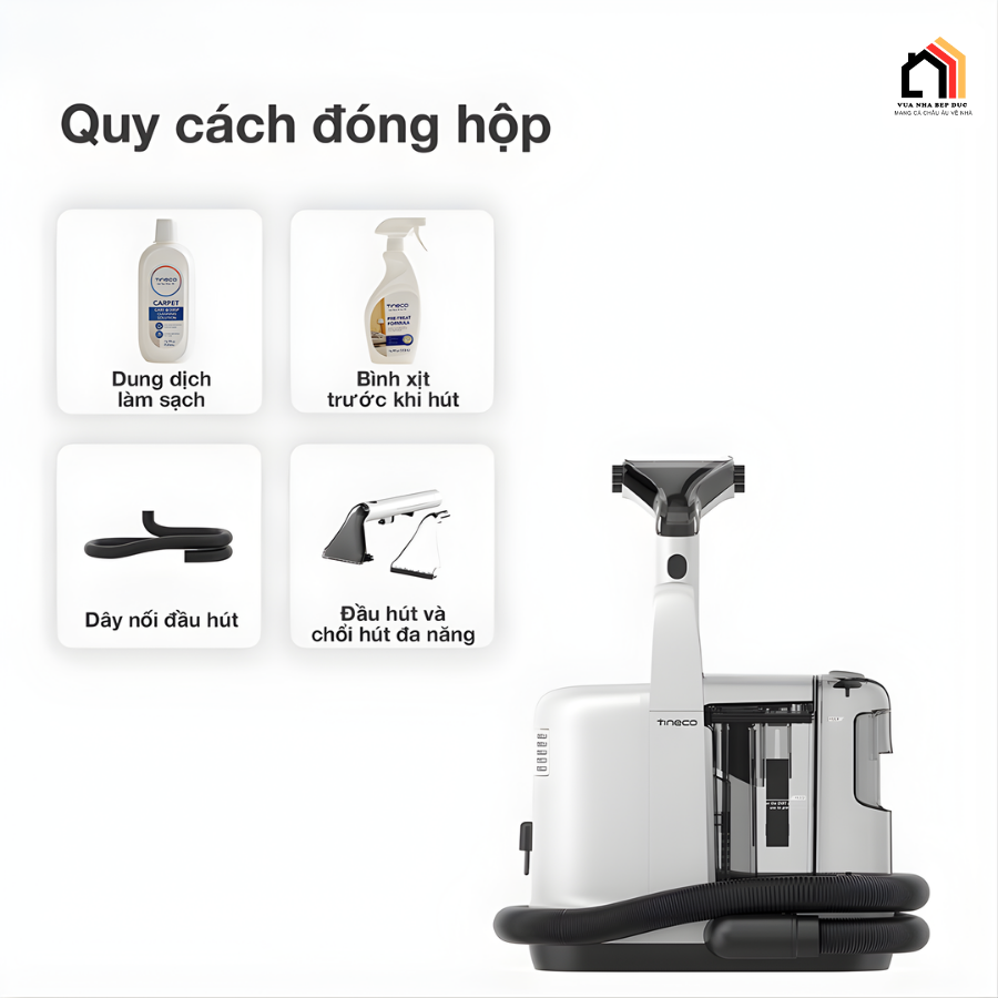 Tineco iCarpet Spot - Máy làm sạch thảm 2026 tại Vua Nhà Bếp Đức 09