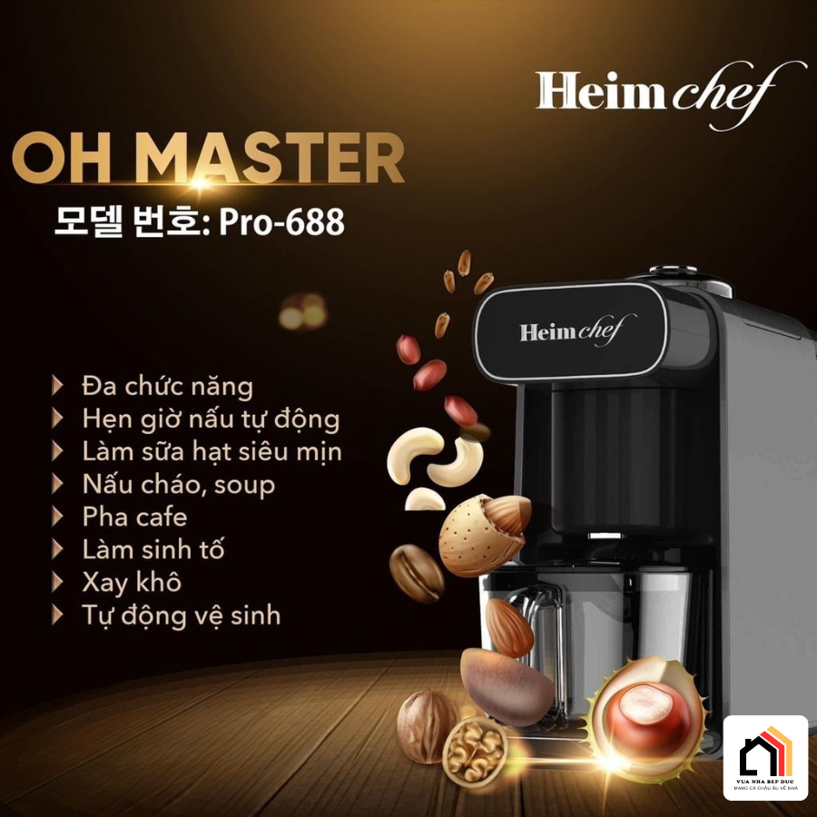 MÁY LÀM SỮA HẠT HEIMCHEF PRO 920 tại Vua Nhà Bếp Đức 02