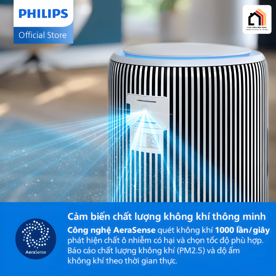 Philips AC3420/10 - Máy Lọc Không Khí Philips 2026 tại Vua Nhà Bếp Đức 06