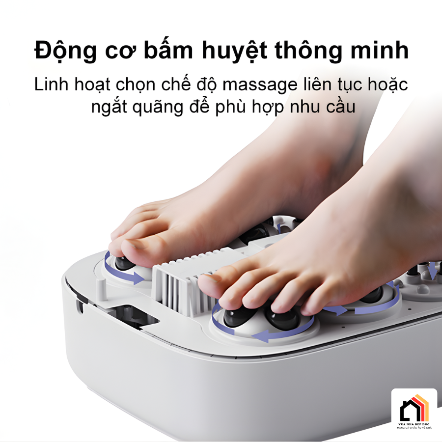 Lumias LMF-01W - Máy massage chân thế hệ mới 2026 tại Vua Nhà Bếp Đức 05