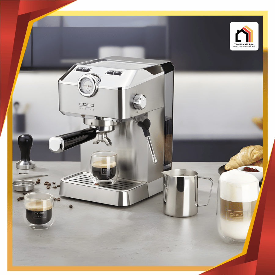 Caso Espresso Gourmet - Máy Pha Cà Phê Caso 2026
