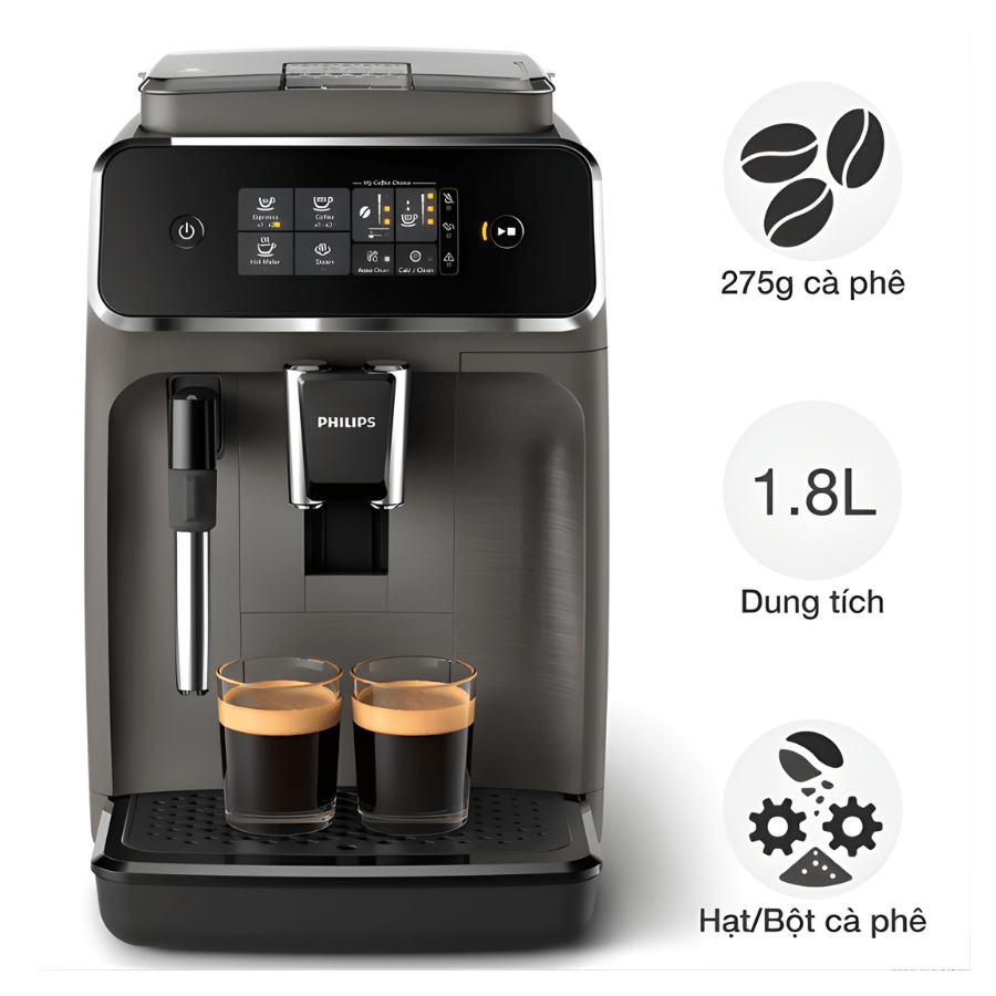 Philips EP2224/10 2200 - Máy Pha Cà Phê Philips 2026 tại Vua Nhà Bếp Đức 02