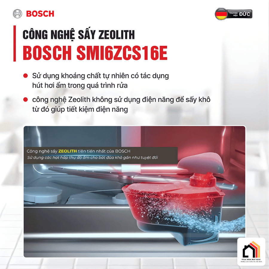 Bosch SMI6ZCS16E - Máy Rửa Bát Bán Âm 2026 tại Vua Nhà Bếp Đức 10