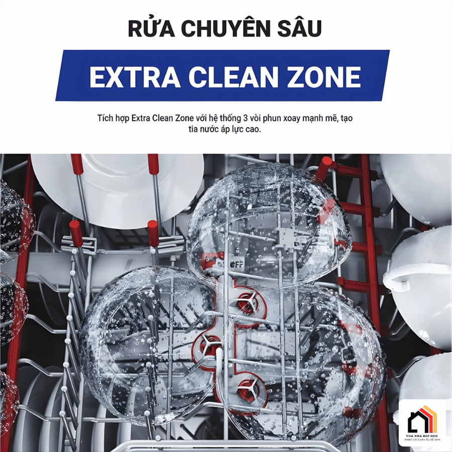 Bosch SMS6ZCI02P - Máy Rửa Bát Độc Lập 2026 tại Vua Nhà Bếp Đức 06