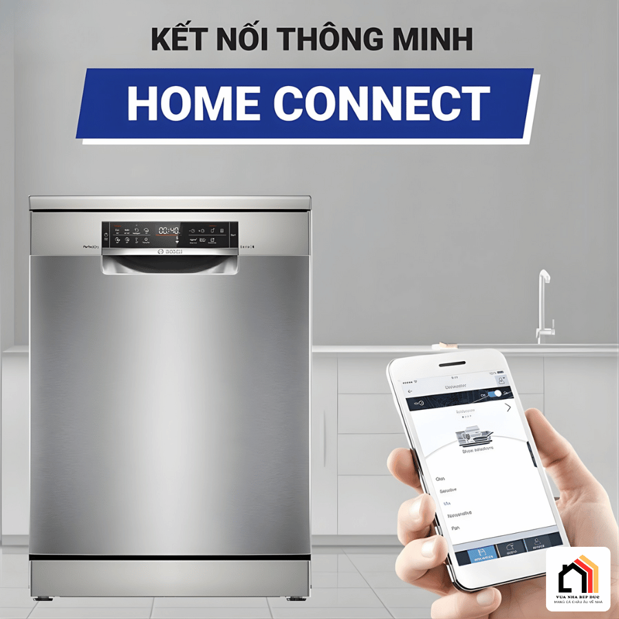 Bosch SMS6ZCI02P - Máy Rửa Bát Độc Lập 2026 tại Vua Nhà Bếp Đức 08