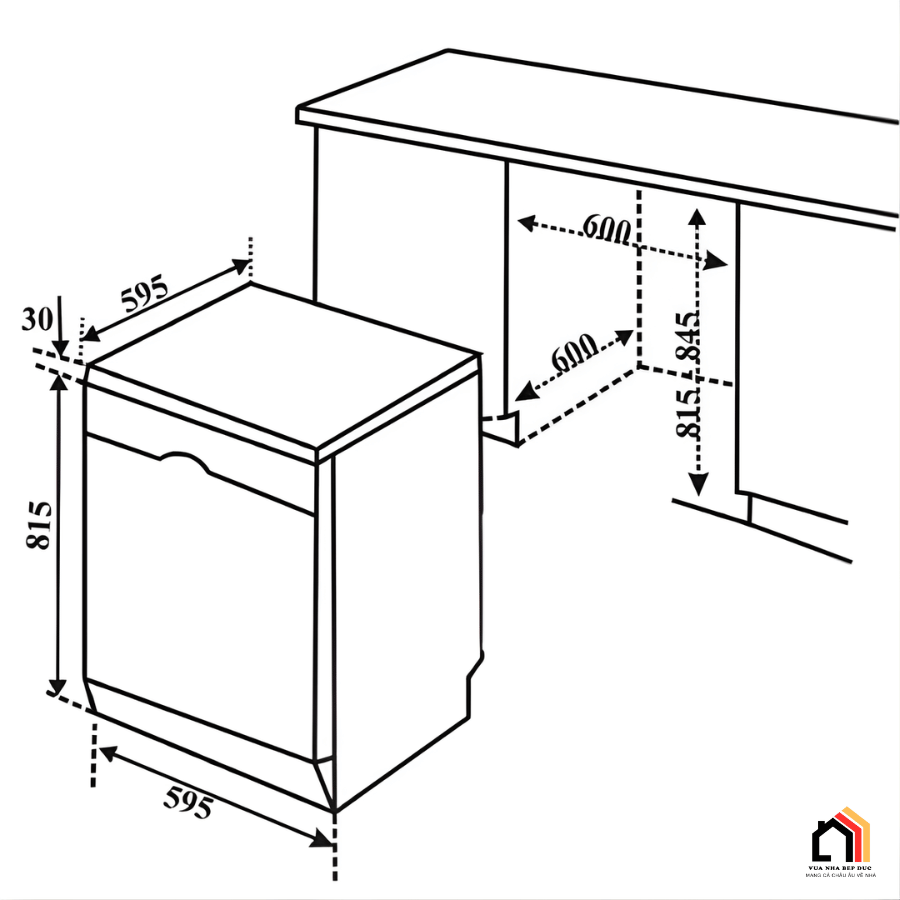 Bosch SMS6ZCI16E PerfectDry - Máy Rửa Bát Độc Lập Bosch tại Vua Nhà Bếp Đức 11