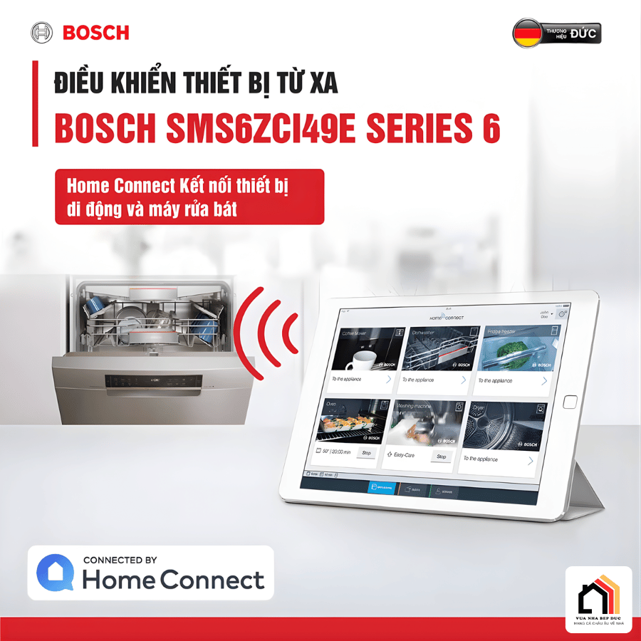 Bosch SMS6ZCI49E - Máy Rửa Chén Bát Độc Lập Bosch 2026 tại Vua Nhà Bếp Đức 017