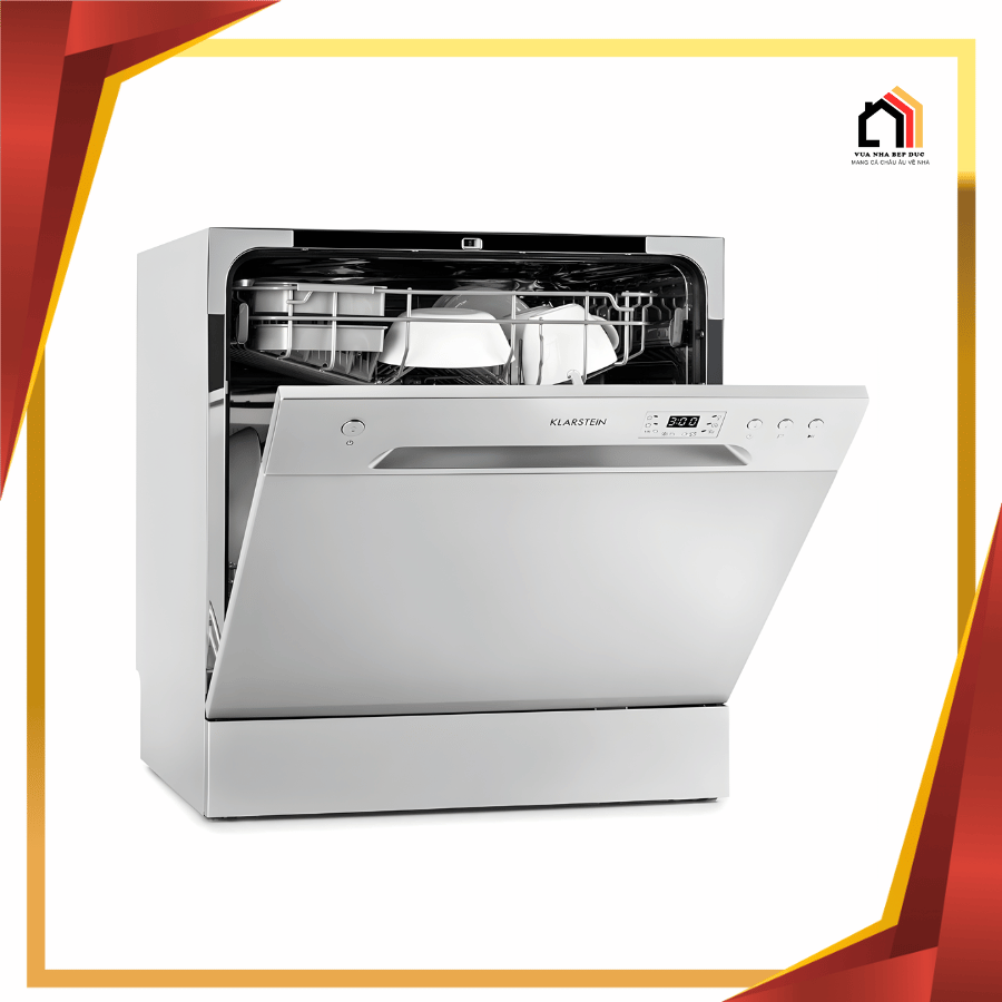 Klarstein Amazonia - Máy Rửa Chén Bát 8 Bộ Độc Lập