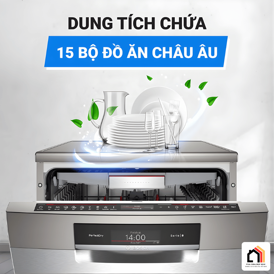 Bosch SMS8YCI01E - Máy Rửa Chén Bát Độc Lập 2026 tại Vua Nhà Bếp Đức 03
