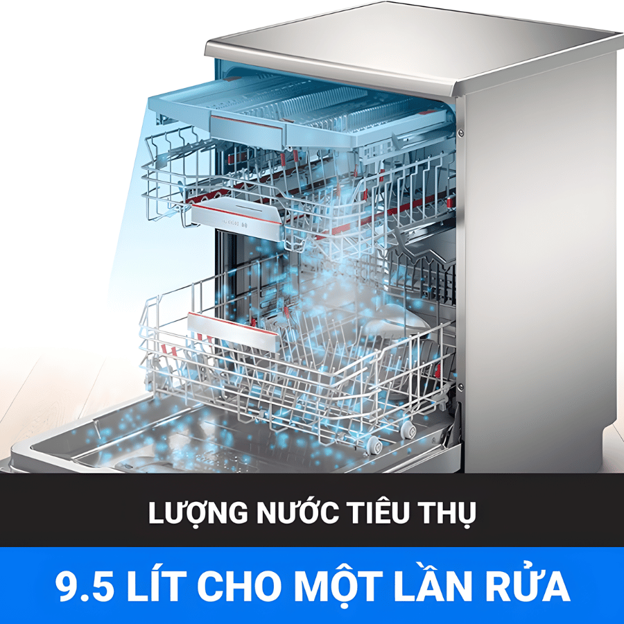 Bosch SMS8YCI01E - Máy Rửa Chén Bát Độc Lập 2026 tại Vua Nhà Bếp Đức 05