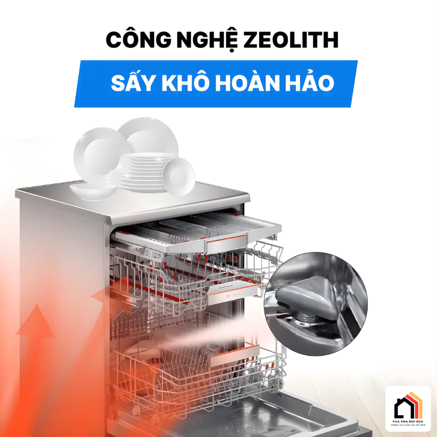 Bosch SMS8YCI01E - Máy Rửa Chén Bát Độc Lập 2026 tại Vua Nhà Bếp Đức 09