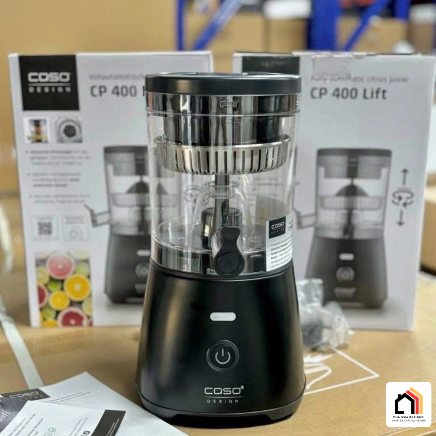 MÁY VẮT CAM CASO CP 400 LIFT TẠI VUA NHÀ BẾP ĐỨC 08
