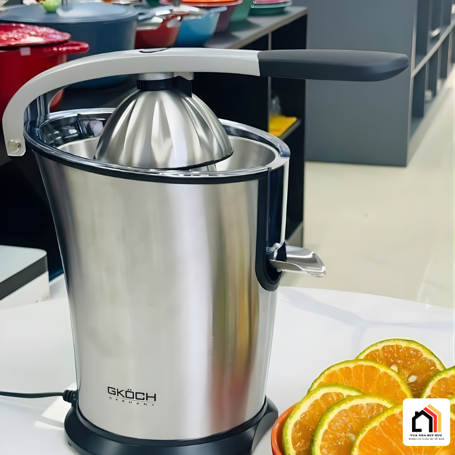 MÁY VẮT CAM GKÖCH GERMANY tại Vua Nhà Bếp Đức 03