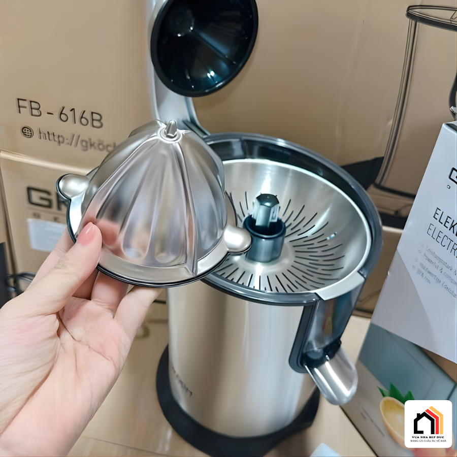 MÁY VẮT CAM GKÖCH GERMANY tại Vua Nhà Bếp Đức 10