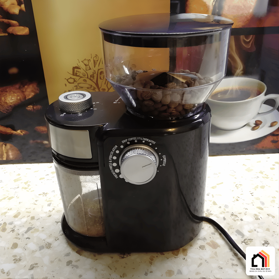 Caso Barista Crema 1833 - Máy Xay Cà Phê Caso 2026 tại Vua Nhà Bếp Đức 05